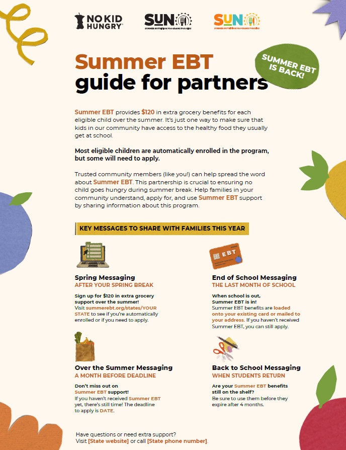 SEBT Guide for Partners - Example for customization