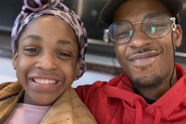 Anthony and his daughter